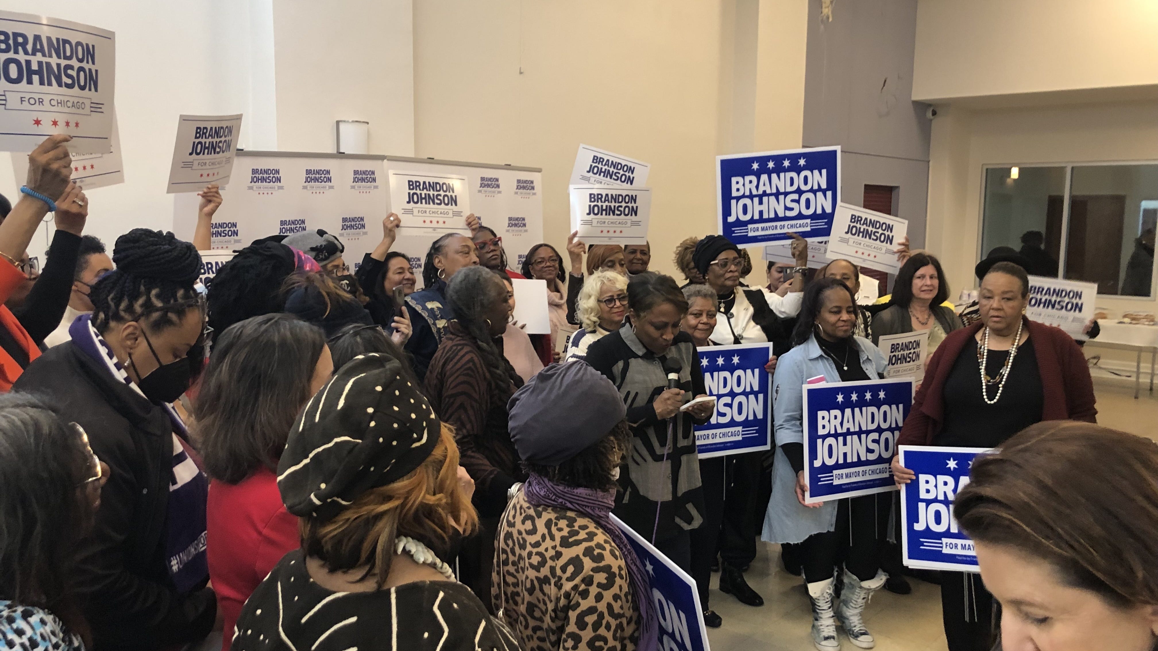 'Women for Brandon' rally for Johnson on South Side