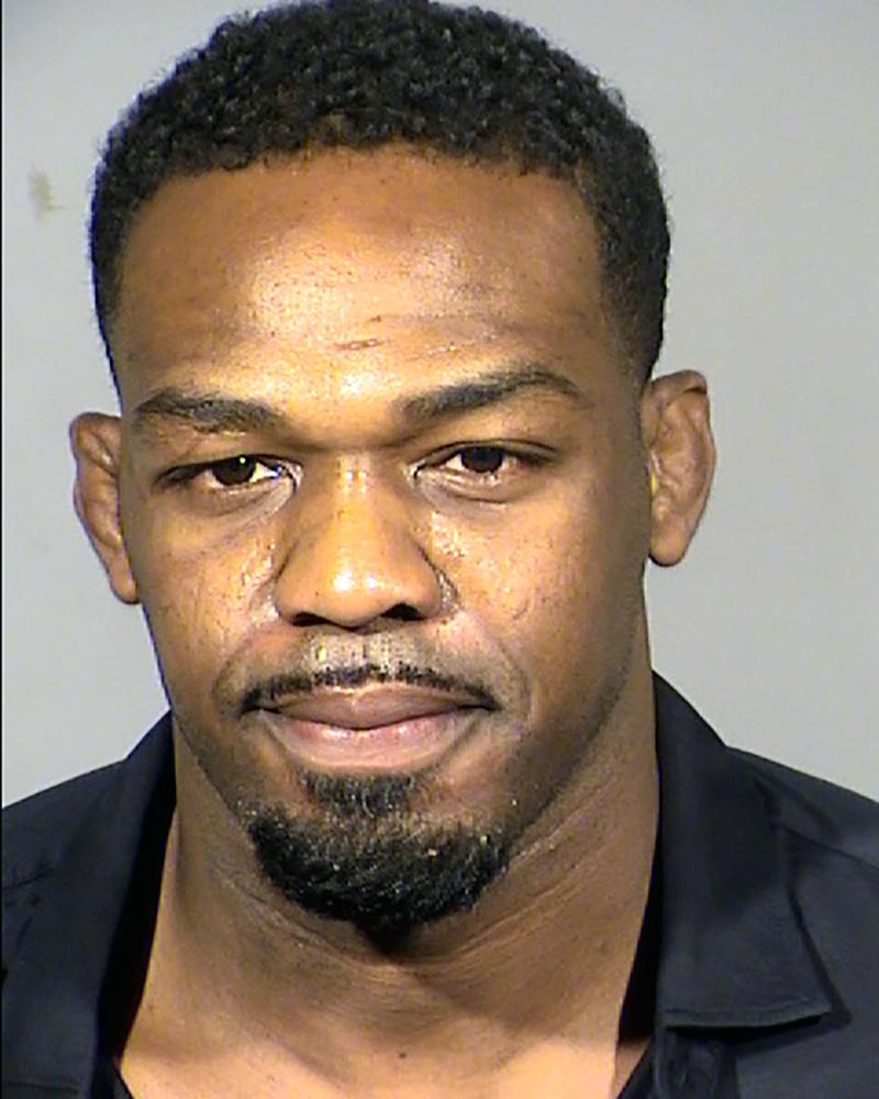 Booking photo of Jon Jones