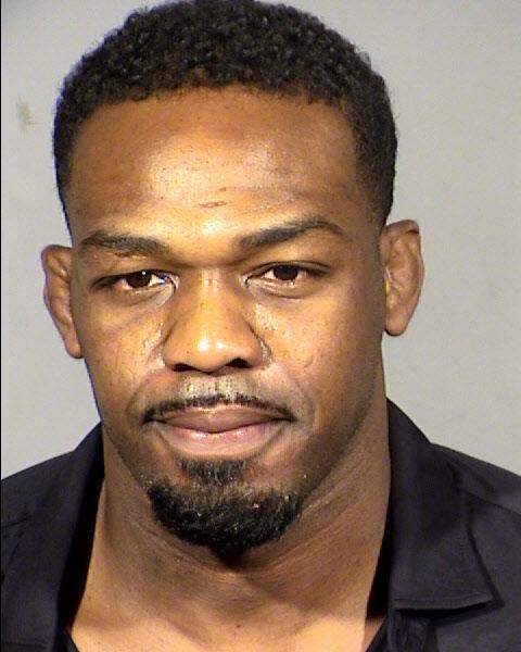 Booking photo of Jon Jones