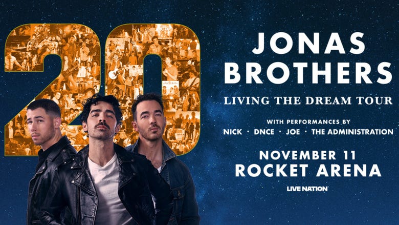 Jonas Brothers - JONAS20: Living The Dream Tour