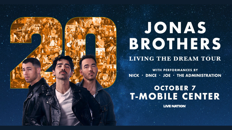 Jonas Brothers will be in Kansas City on October 7th!