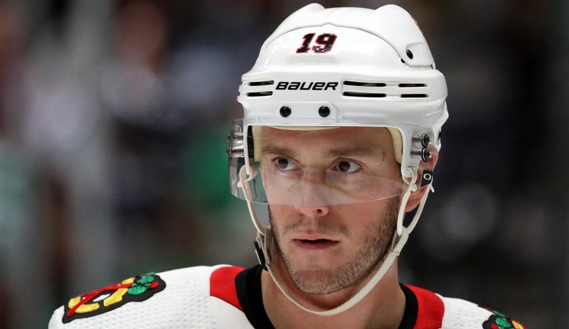 Former Blackhawks captain Jonathan Toews