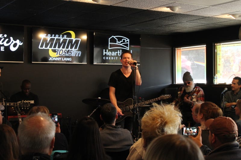 Jonny Lang in Studio M, 2018