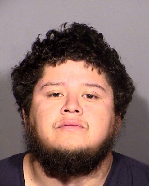 Booking photo of murder suspect Jose Oseguera