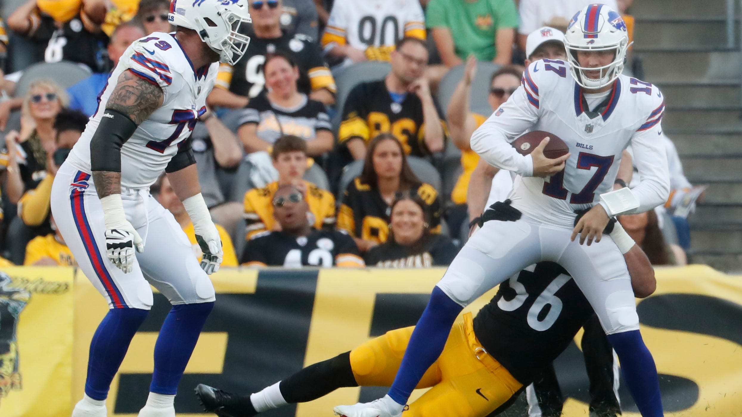 Capaccio: Bills at Steelers: Arrow Up/Arrow Down preseason