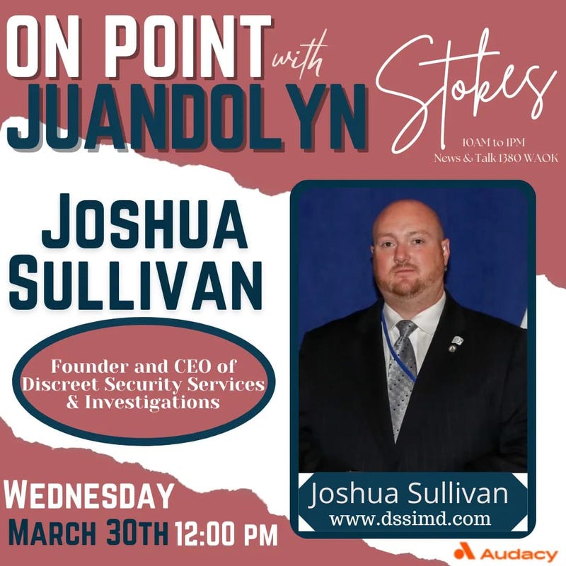 Joshua Sullivan breaks down top level security for elite people in high profile positions