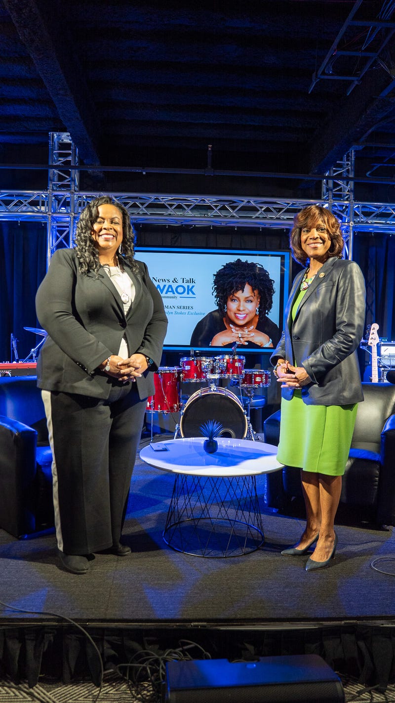 Juandolyn Stokes and Dr. Valerie Montgomery Rice