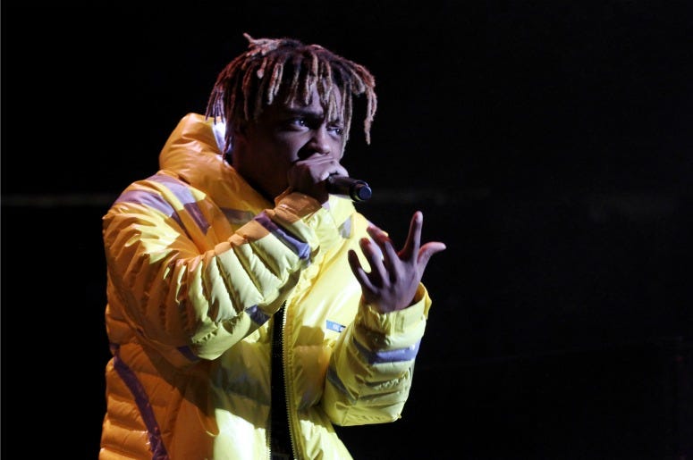 Rapper Juice Wrld performs