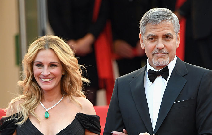Julia Roberts and George Clooney