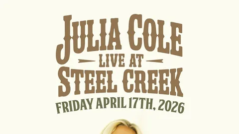 100.7 The Wolf Presents Julia Cole at Steel Creek