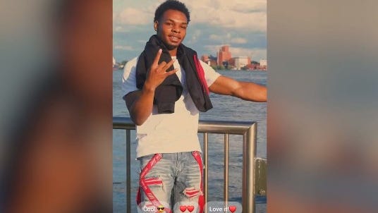 "It's so devastating." Mom pleads for tips in case of son found murdered in purple Dodge Challenger on Detroit's east side