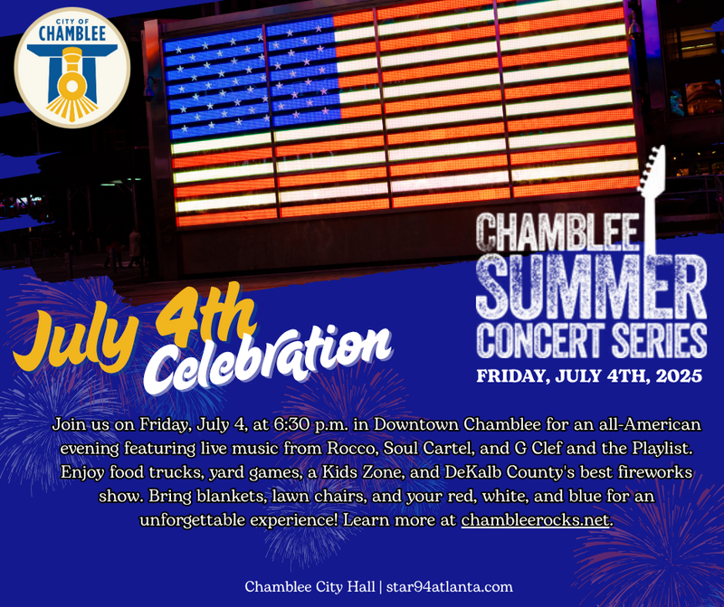 Chamblee Rocks Summer Concert Series Juneteenth Celebration