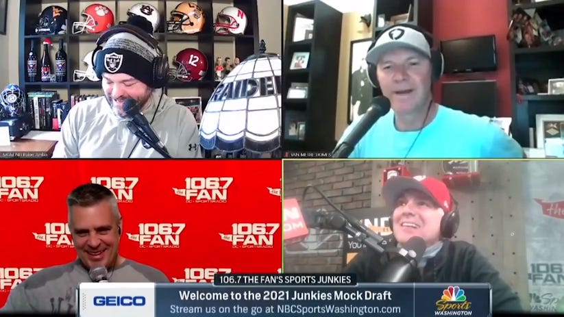 Watch The Sports Junkies' Official 2021 NFL Mock Draft