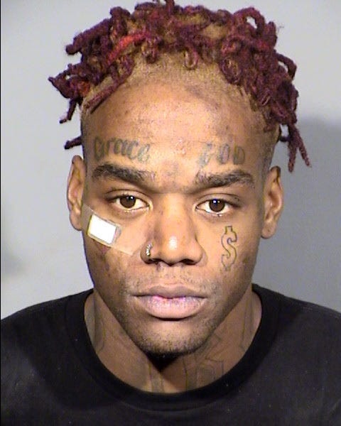Booking photo of Justin Bell