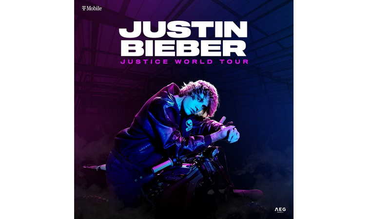 Justin Bieber tour art