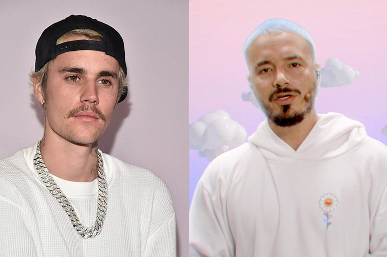 Justin Bieber and J Balvin
