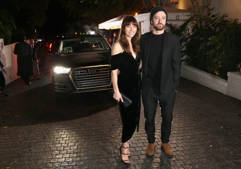 Actress Jessica Biel and singer/songwriter Justin Timberlake attend W Magazine's Best Performances Party at Chateau Marmont on January 5, 2017 in Los Angeles, California.