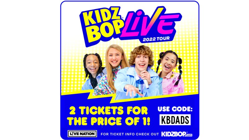KIDZ BOP 2022 tour poster