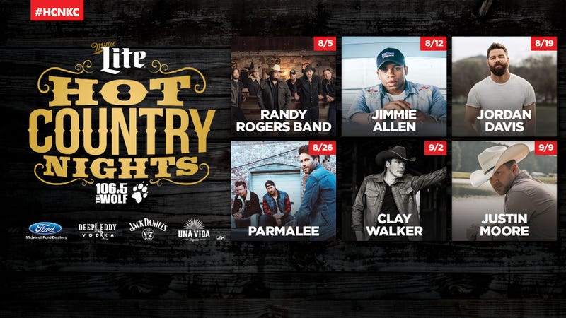 Miller Lite Hot Country Nights - August