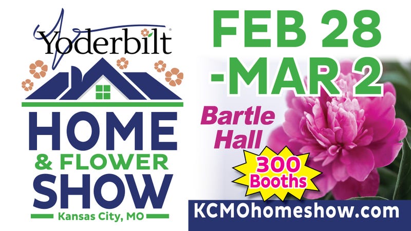 The KC Home and Flower show will be at Bartle Hall from February 28th through March 2nd, 2025