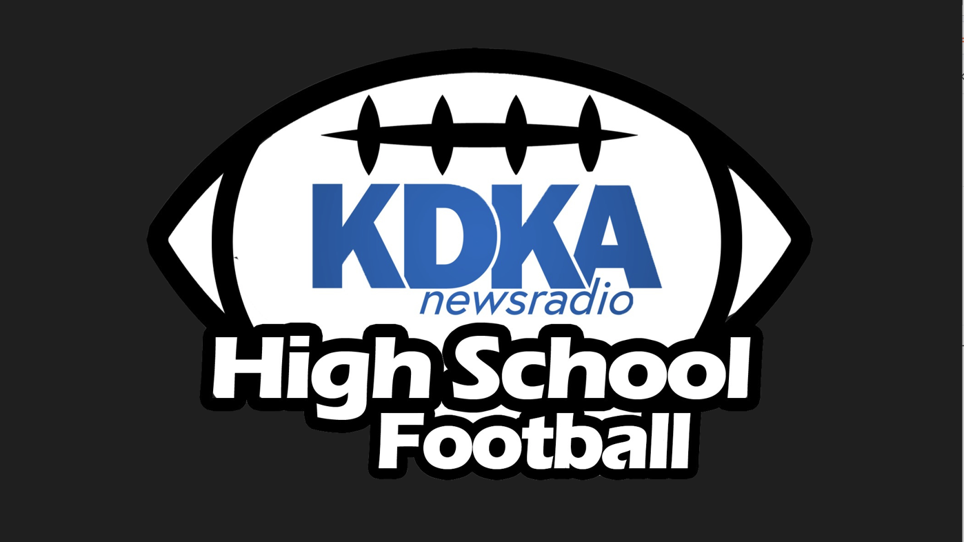 2024 KDKA Radio High School Football Game of the Week Schedule