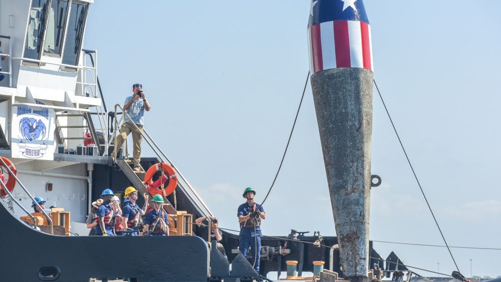 O, say can you see the Francis Scott Key buoy?