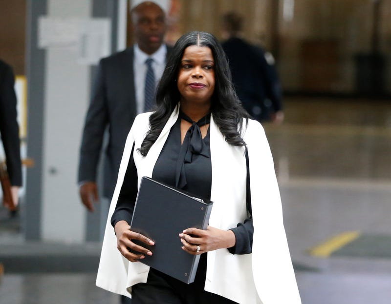 Kim Foxx at courthouse in 2019