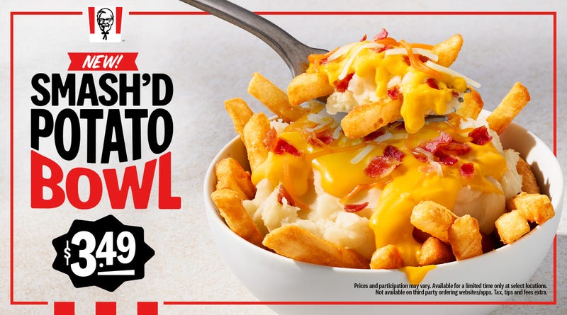KFC Smash'd Potato Bowl