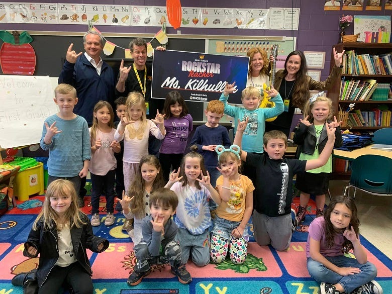 Ms. Kilhullen's first grade class