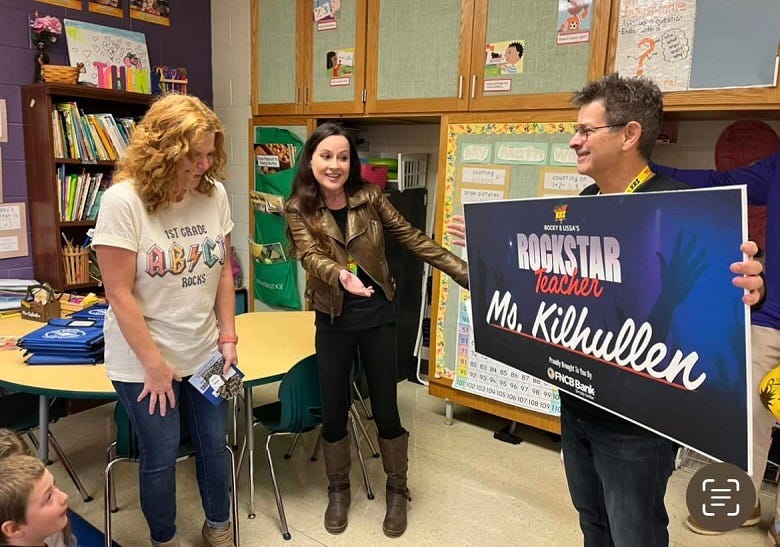 Rockstar Teacher Mrs. Kilhullen