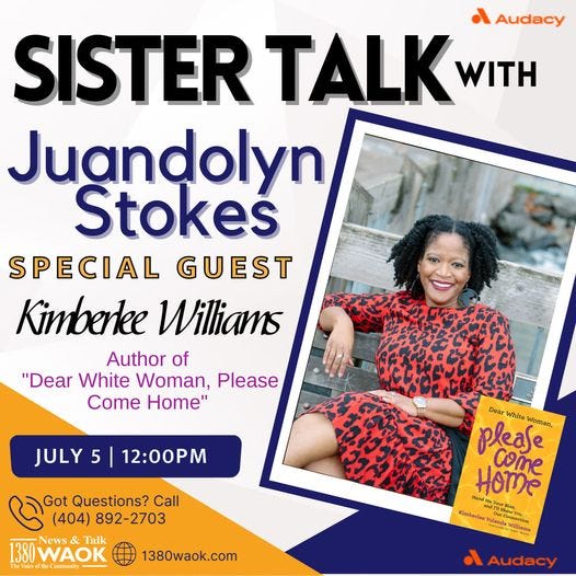 Sister Talk welcomes Author Kimberlee Williams