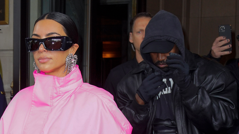 Kim Kardashian and Kanye West