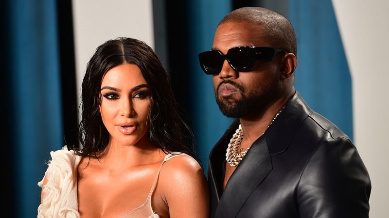 Kim Kardashian and Kanye West