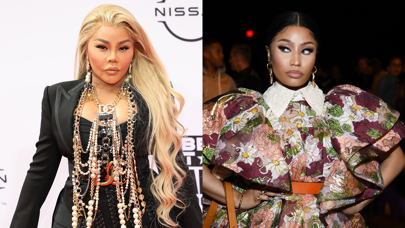 Lil Kim and Nicki Minaj 