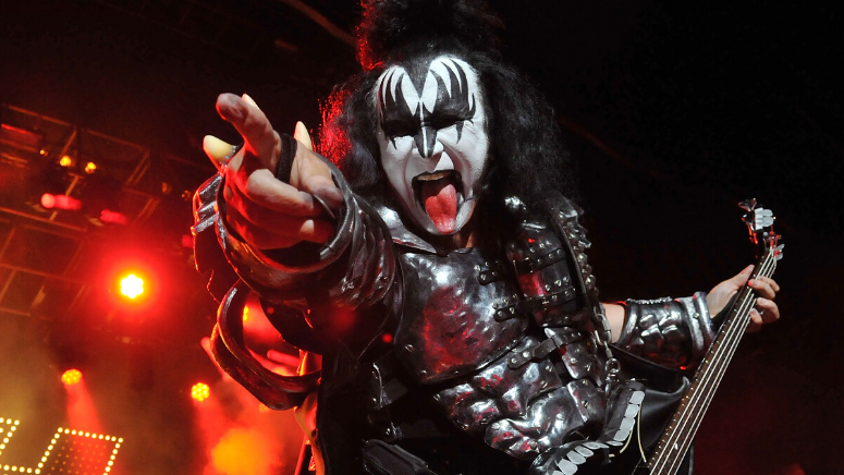 Gene Simmons Puts Ice Cubes in His Cereal