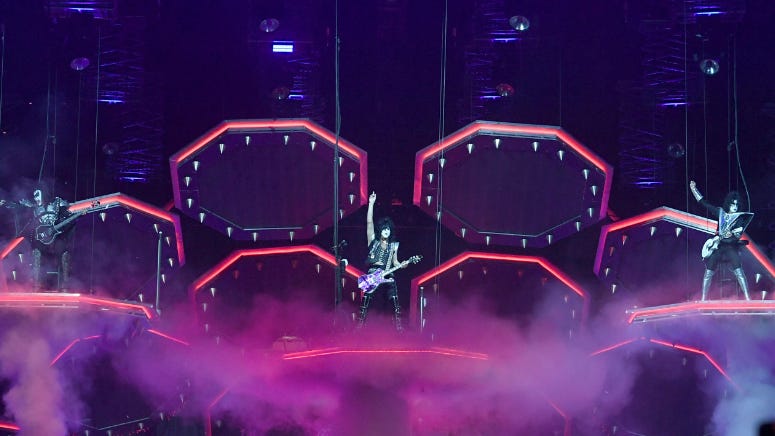 KISS Played a Concert for Sharks, Sharks Didn't Show