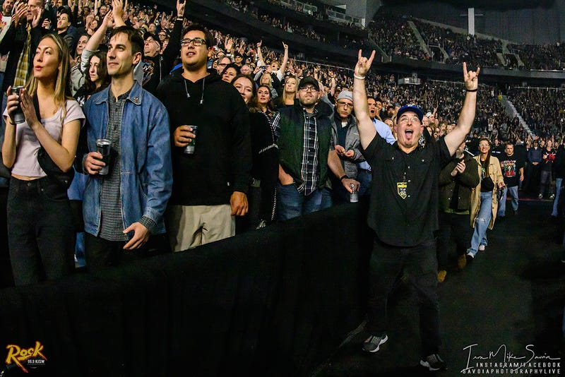 Craig Gass in Audience - Kiss - Climate Pledge Arena - Seattle, WA 11.6.23