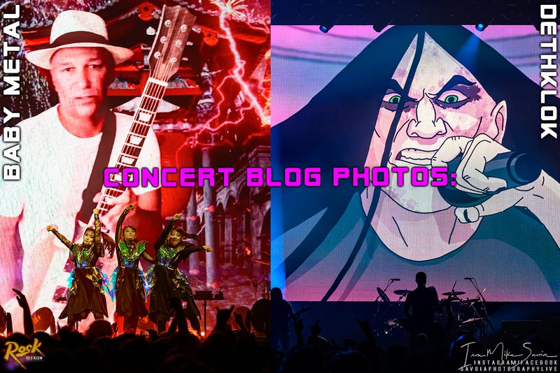 Baby Metal and Dethklok Concert