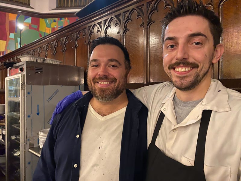 Chef Michael Ferreri poses for a photo at his Kitchen Takeover at Broad Street Ministry.