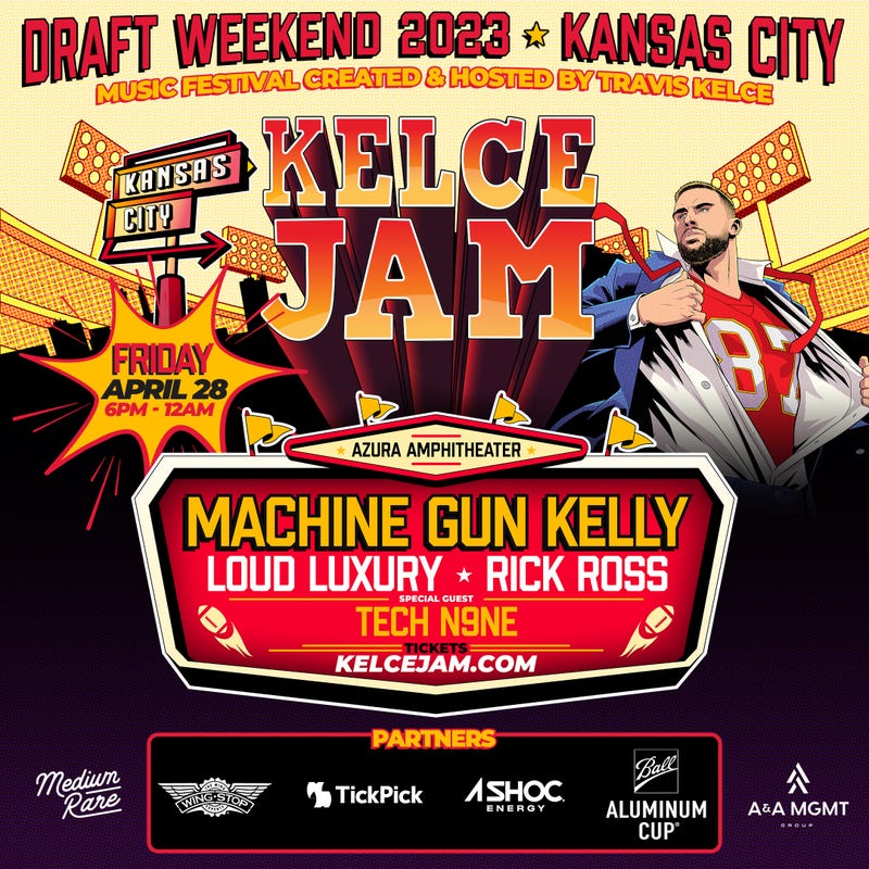 Kelce Jam Press Poster