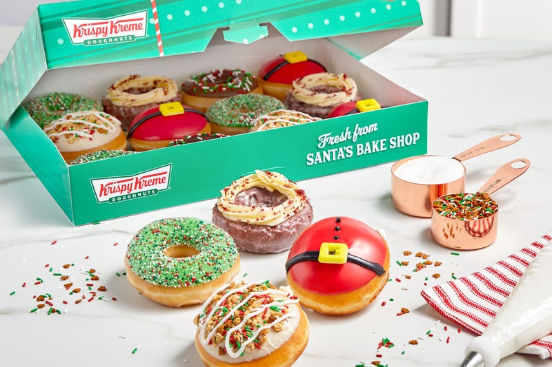 New Krispy Kreme holiday doughnuts