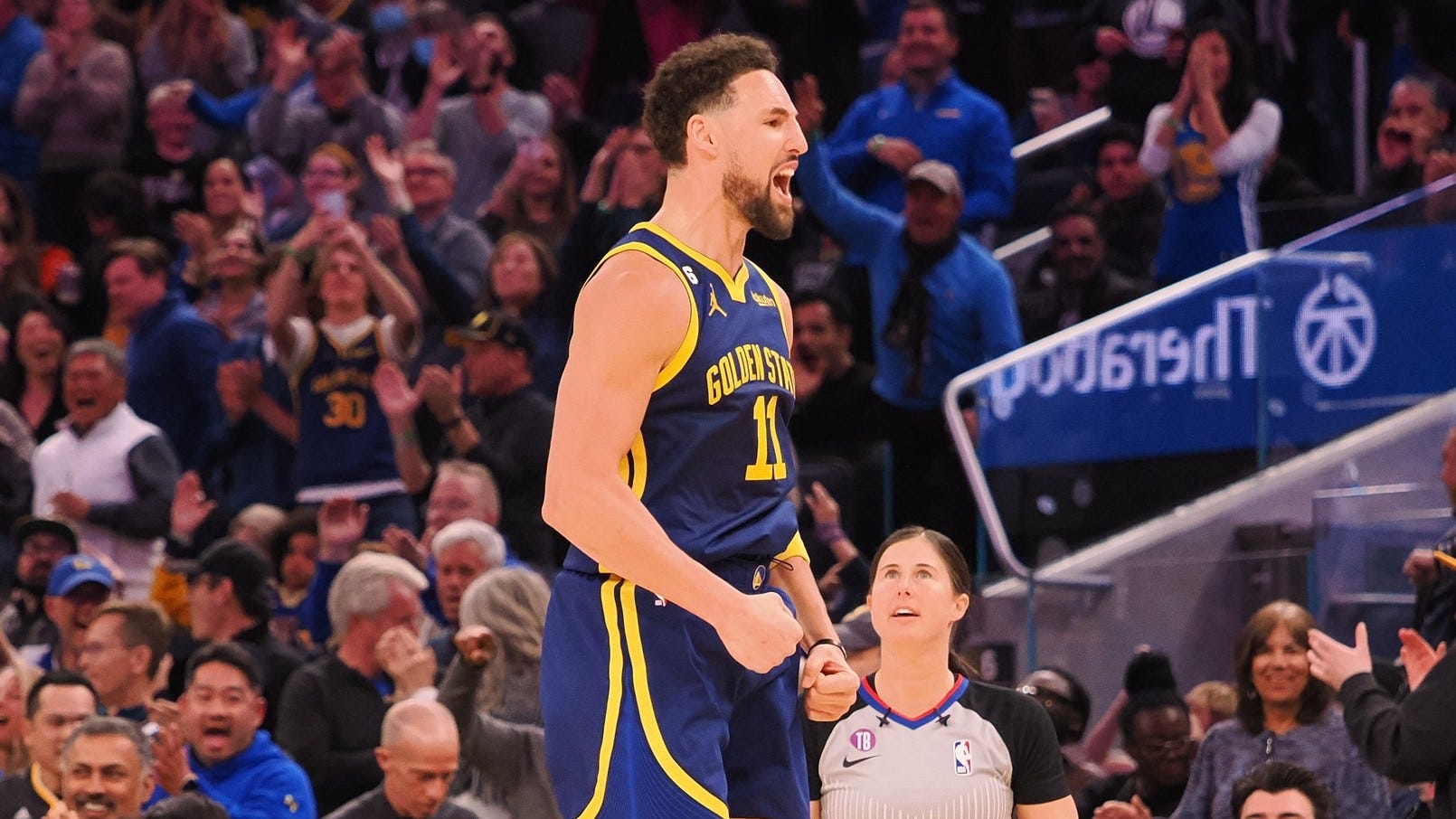 Klay Thompson continues to thrive as main man for shorthanded Warriors