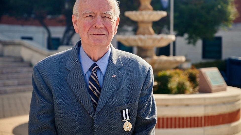 From Army lieutenant colonel to British knight