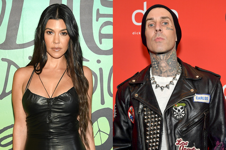 Kourtney Kardashian and Travis Barker 