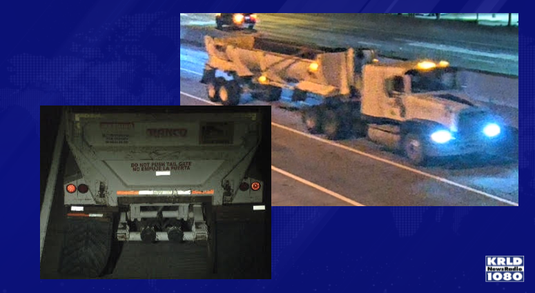 18-wheeler fled after causing a fatal crash on the northbound lanes of Dallas North Tollway near Spring Creek Pkwy in Plano, on October 21, 2025