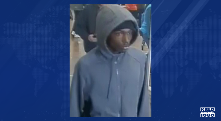 Screen shot from the camera footage Fort Worth Police released