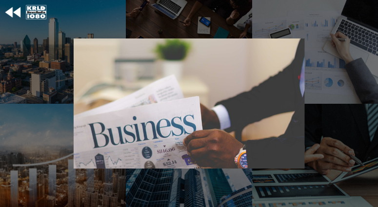 Montage of business