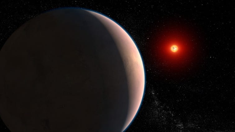 James Webb telescope detects water vapor in nearby star system, but its origin remains a mystery