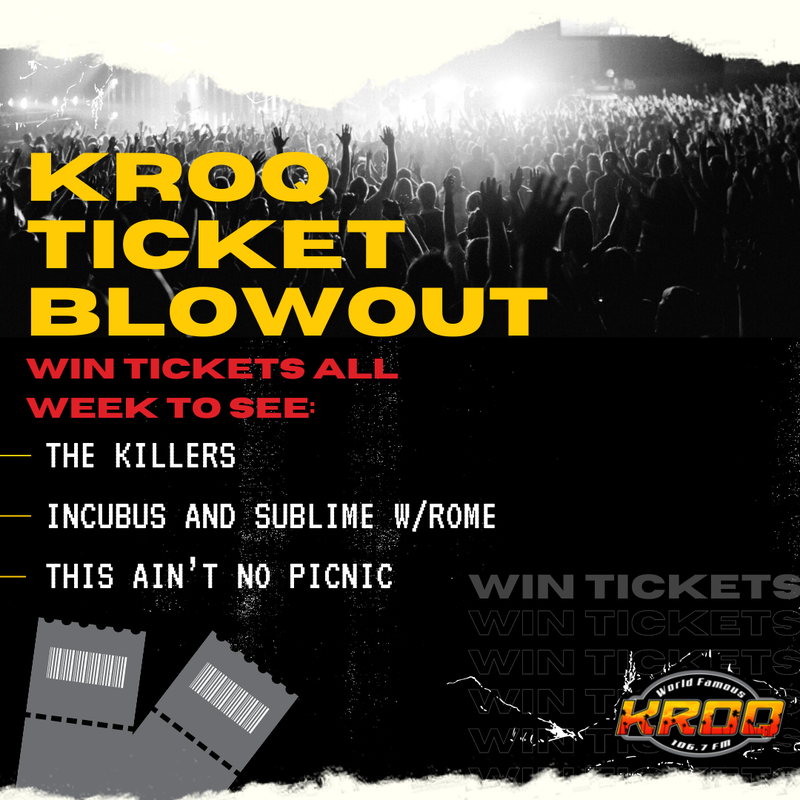 KROQ Ticket Blowout