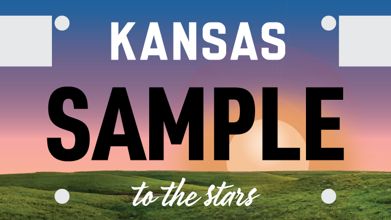 The new KS personalized plate design